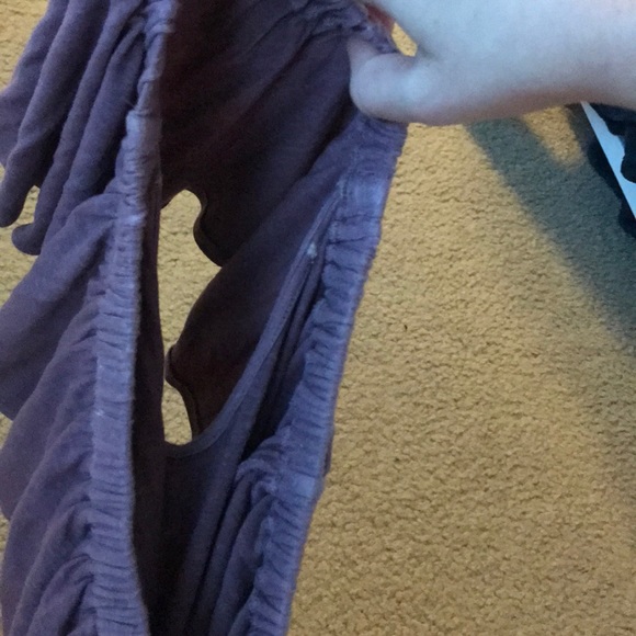 Pink/purple off the shoulder top - Picture 3 of 4